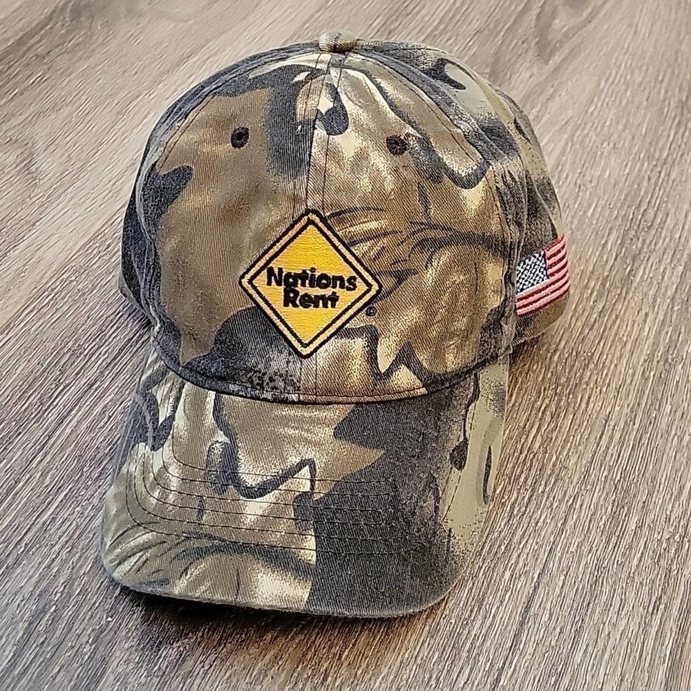 Vintage Camouflage Nations Hat